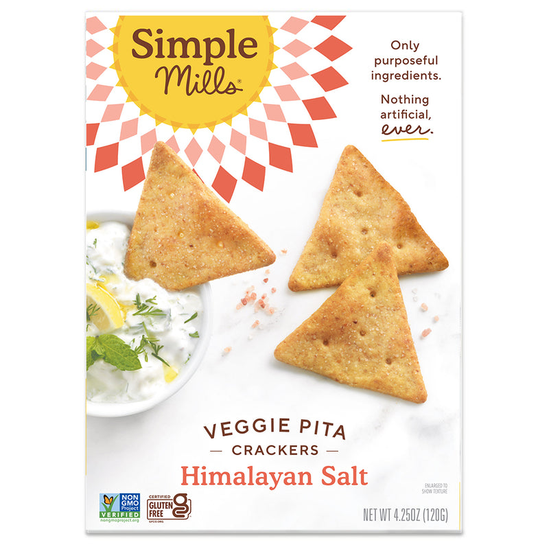 Simple Mills Himalayan Salt Pita Crackers 4.25oz