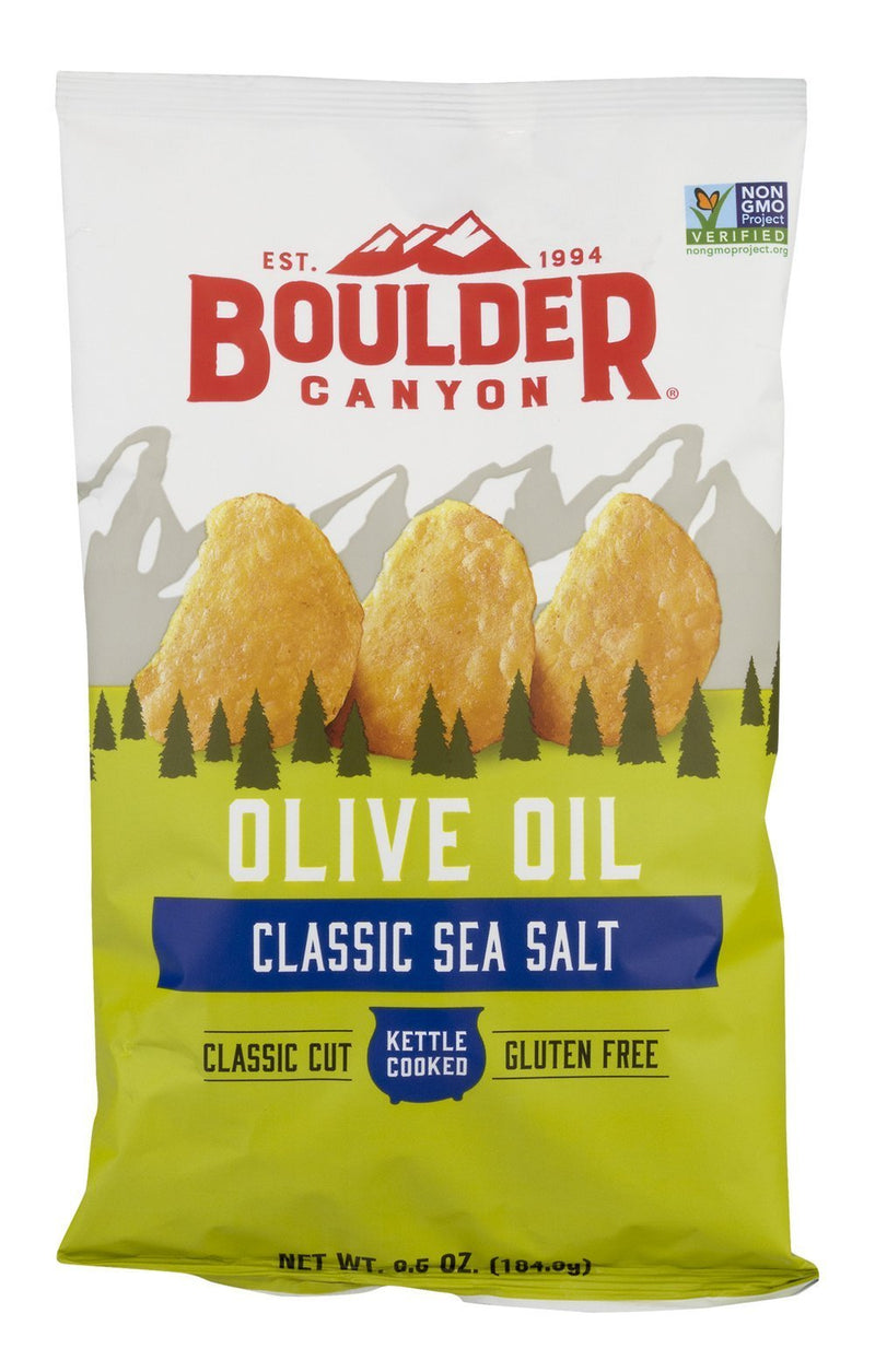 Boulder Canyon Kettle Chip Olive Oil 5 Oz