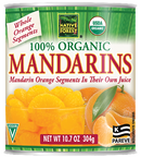 Native Forest Mandarin Oranges Og 10.75 Oz