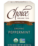 Choice Tea Peppermint Og 16 Bg