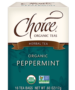 Choice Tea Peppermint Og 16 Bg