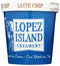 Lopez Island Latte Chip Ice Cream 16 Oz