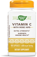 Nature's Way Vitamin C with Rose Hips 100 capsules