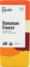 Raaka Organic Bananas Foster Unroasted Chocolate Bar 1.18oz