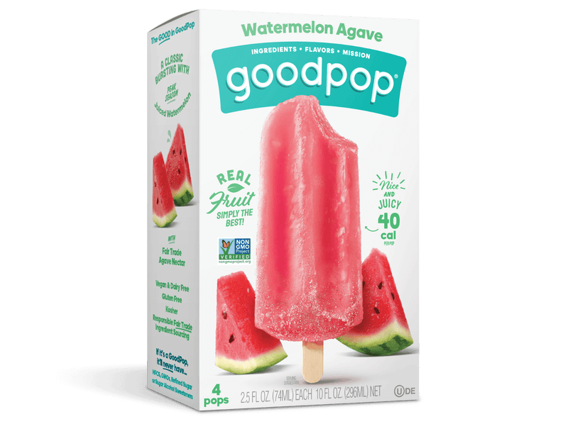 GoodPop Watermelon Agave 4pk