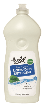 Field Day Free & Clear Dishwashing Soap 25 Oz