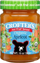Crofters Just Fruit Spread Apricot Og 10 Oz