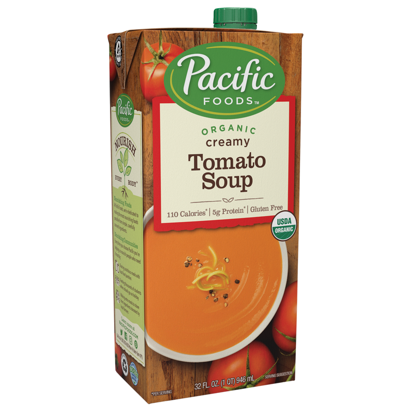 Pacific Soup Cream Of Tomato Og 32 Oz
