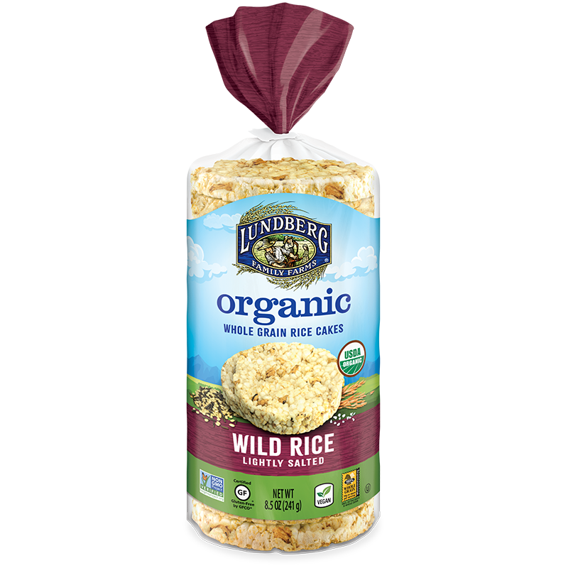 Lundberg Rice Cake Wild Og 8.5 Oz