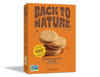 Back to Nature Peanut Butter Cream Sandwich Cookie