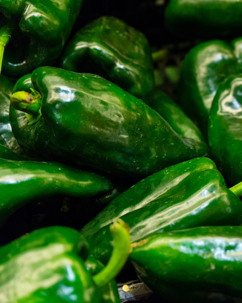 Local Poblano Peppers (per pound)