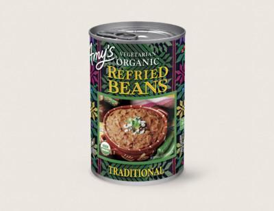 Amys Refried Pinto Beans Og 15.4 Oz