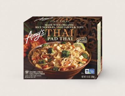 Amys Tofu Pad Thai With Rce Noodles Ogc 9.5oz