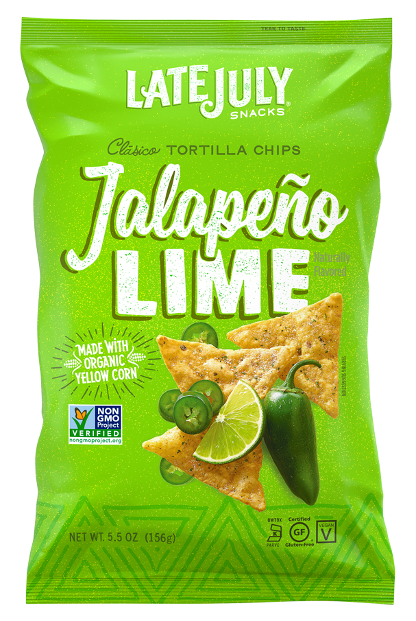 Late July Jalepno Lime Tortlla Chps Ogc 5.5oz