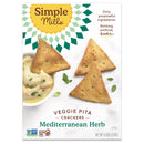 Simple Mills Mediteranean Herb Pita Cracker 4.25oz