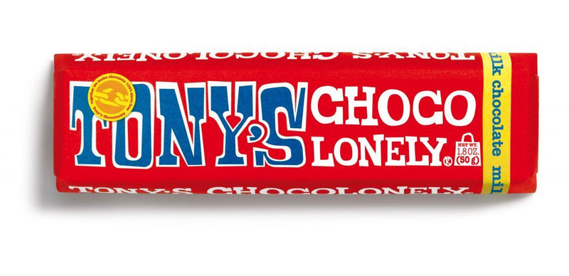 Tonys Chocolonely 32% Milk Chocolte Bar 1.8oz
