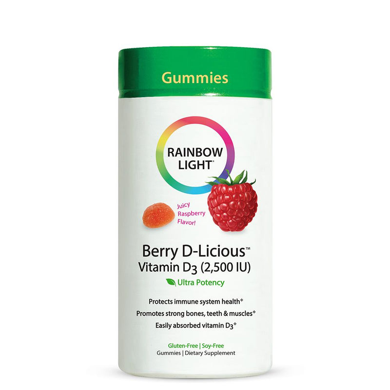 Rainbow Light Gummy Berry D-licious Ogc 50 Chw