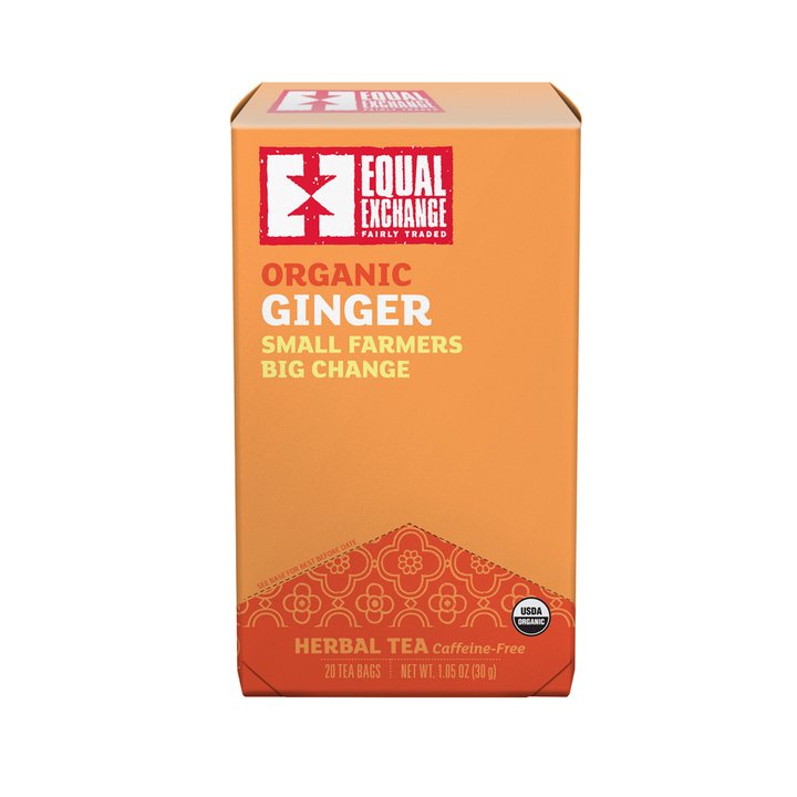 Equal Exchange Org Ginger Tea 20 bags