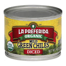 La Preferida Green Chiles Diced Og 4 Oz