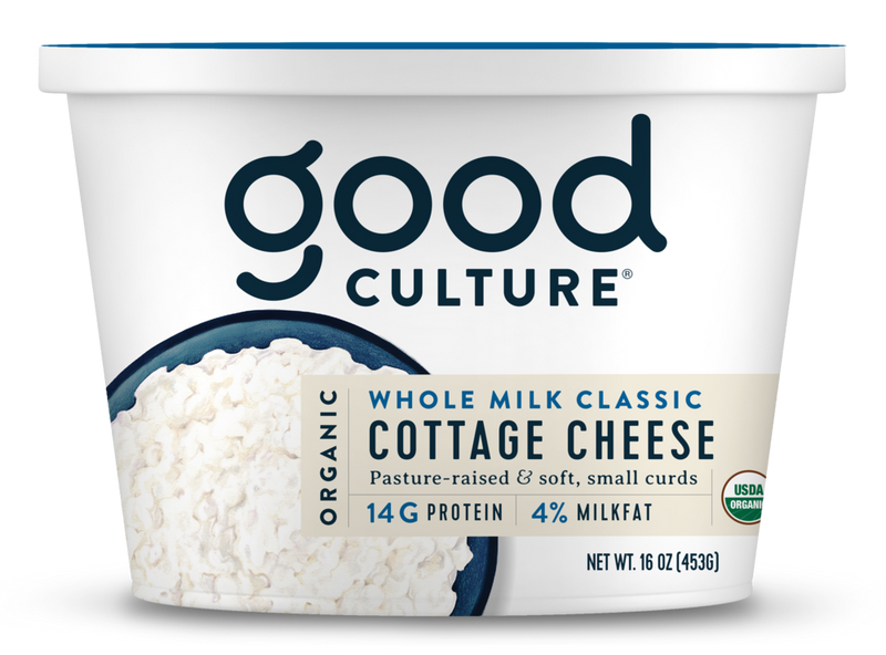 Good Culture Classic Cottge Cheese 4% Org 16oz