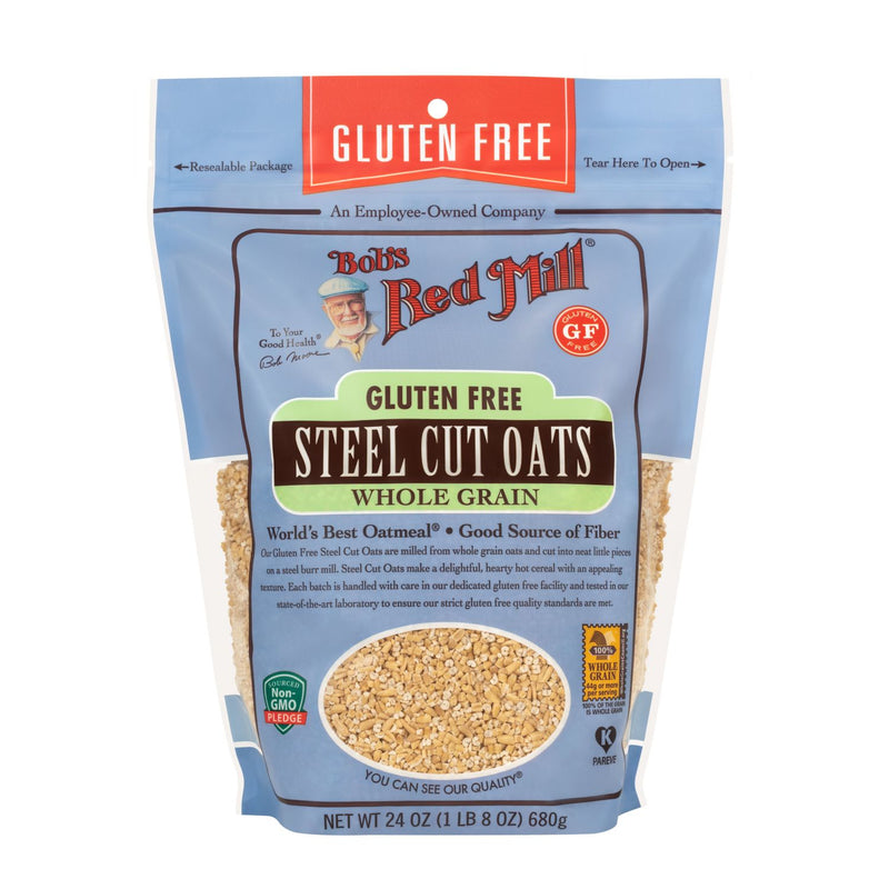 Bobs Red Mill Gf Steel Cut Oats Og 24 Oz