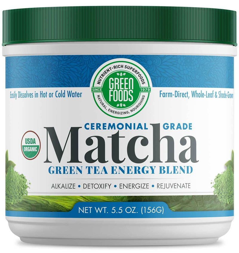 Green Foods Matcha Green Tea Og 5.5 Oz