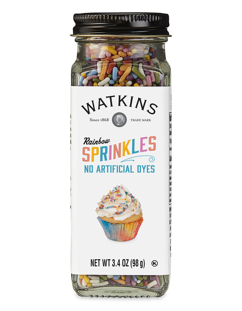 Watkins Rainbow Sprinkles 3.4oz