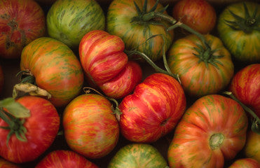 Org Heirloom Tomatoes (per pound)