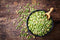 Org Green Split Peas Bulk (per lb)