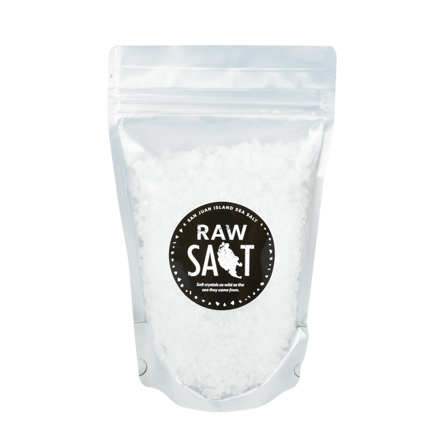 San Juan Island Sea Salt Raw Salt 12oz