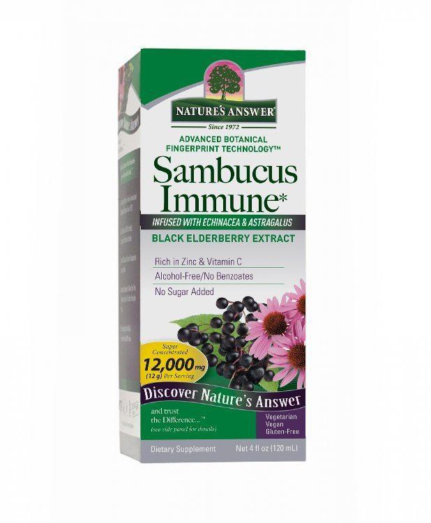 Nat Answer Sambucus Immune Support Ogc 4 Oz