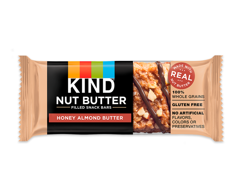 Kind Nut Butter Hny Almd Btr Bars 1.3oz (4pk)