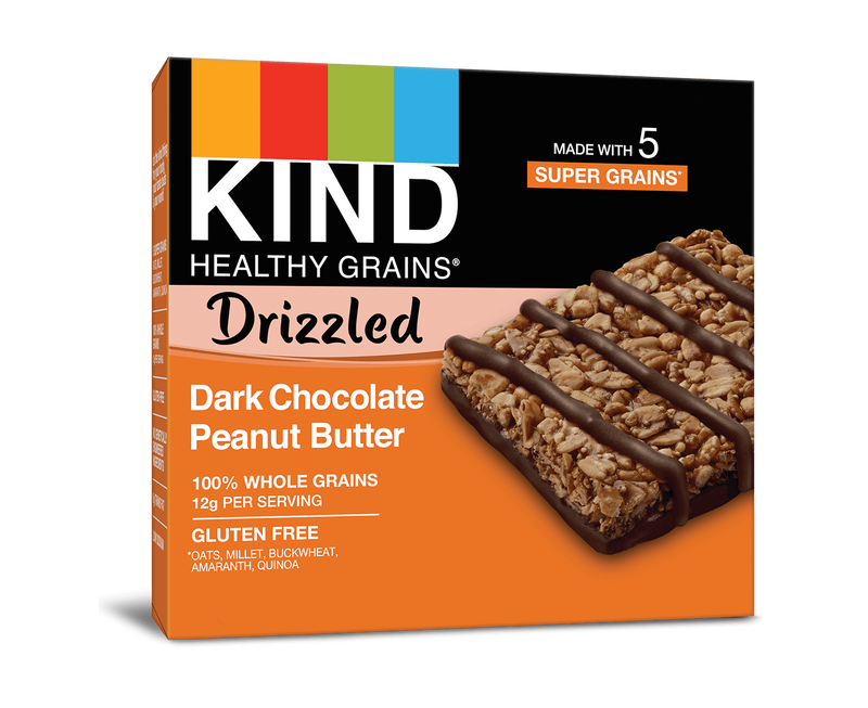 Kind Dark Chocolate Peanut Butter Drizzled Bars 5/1.16oz