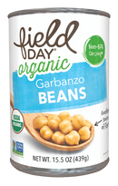 Field Day Garbanzo Beans Og 15 Oz