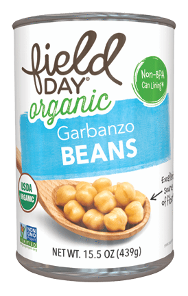 Field Day Garbanzo Beans Og 15 Oz