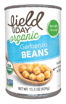 Field Day Org Garbanzo Beans 15oz