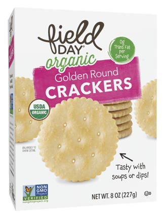 Field Day Crackers Golden Round Og 8 Oz