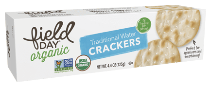 Field Day Crackers Water Tradtn Og 4.4 Oz