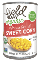 Field Day Org Sweet Corn Kernels 15oz