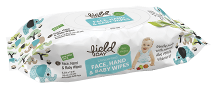 Field Day Chlorine Free Baby Wipes Rfll 72 Ct