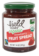 Field Day Strawberry Spread Og 14 Oz