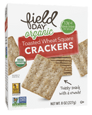 Field Day Crackers Toasted Wheat Sqr Og 7 Oz