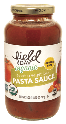 Field Day Garden Vegetable Pasta Sce Og 26 Oz