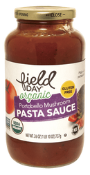 Field Day Portobello Mshrm Pasta Sce Og 26 Oz