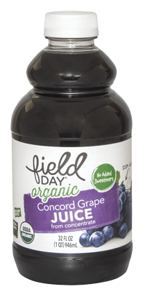 Field Day Concord Grape Juice Og 32 Oz