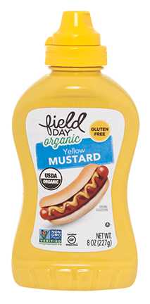 Field Day Yellow Mustard Og 8 Oz