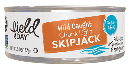 Field Day Chunk Light Slipjack Tuna Salted 5oz