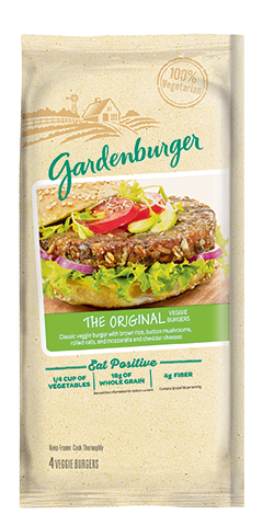 Gardenburger Orignal Veggie Burger 10 Oz