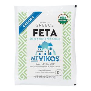 Mt Vikos Org Feta Cheese 6 Oz