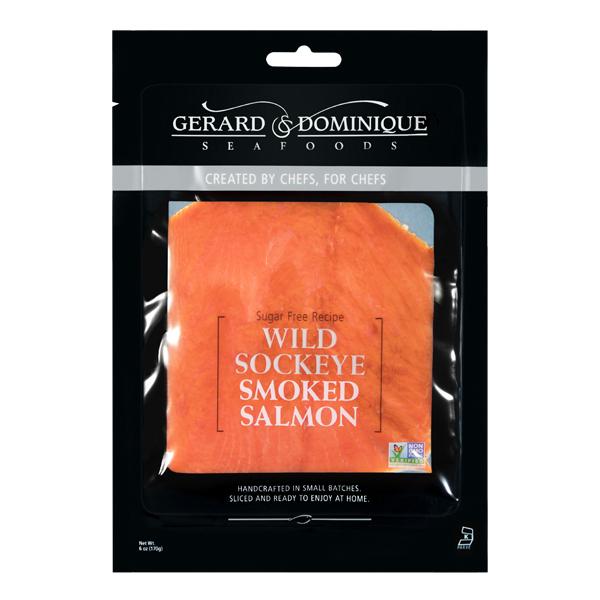 Frozen Gerard Dominique Smoked Sockeye 3 Oz